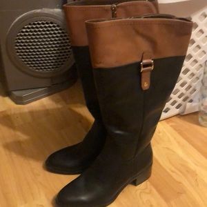 Franco sarto leather boots